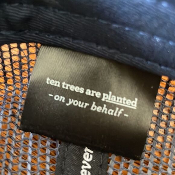 Support Your Local Forest Navy Blue Snap Back Cap EUC - Picture 7 of 7